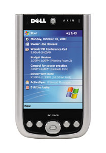 Карманный персональный компьютер Dell Axim X50 (416 МГц)