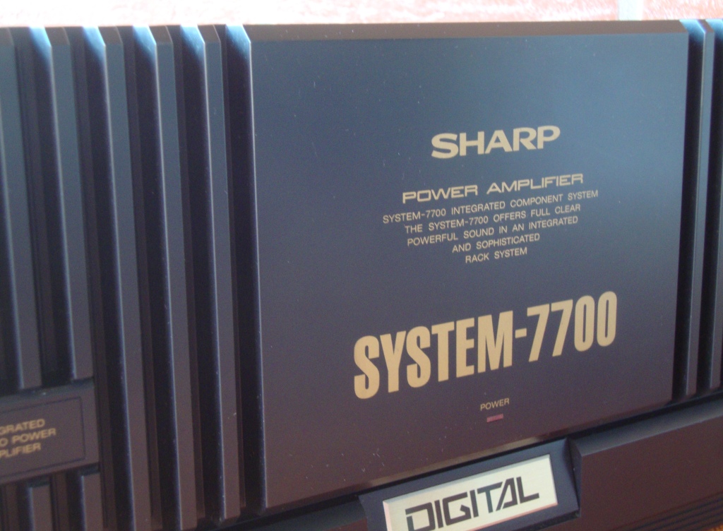 Sharp SM-7700H(BK), 2 х 150 W (8 Ohm), ориг.состояние. | Hi-Fi.ru