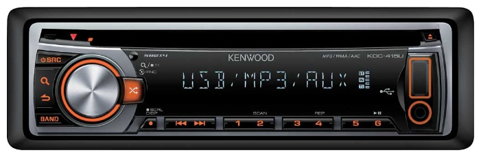 MP3/CD-ресивер Kenwood KDC-415UA