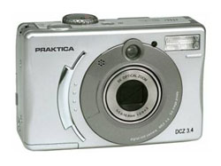 Цифровая фотокамера Praktica DCZ 3.4