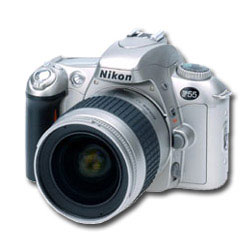 Аналоговая фотокамера Nikon F55 Silver