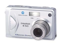 Цифровая фотокамера Konica Minolta DiMAGE E50