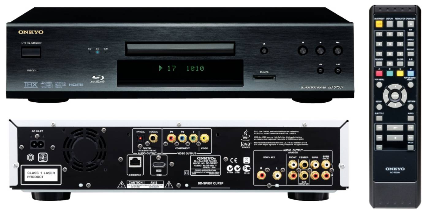 Onkyo TX-NR807. Onkyo | BD-SP807 | Hi-Fi.ru