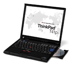 Ноутбук IBM ThinkPad T41p