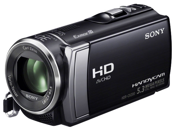 HD-видеокамера Sony  HDR-CX200E
