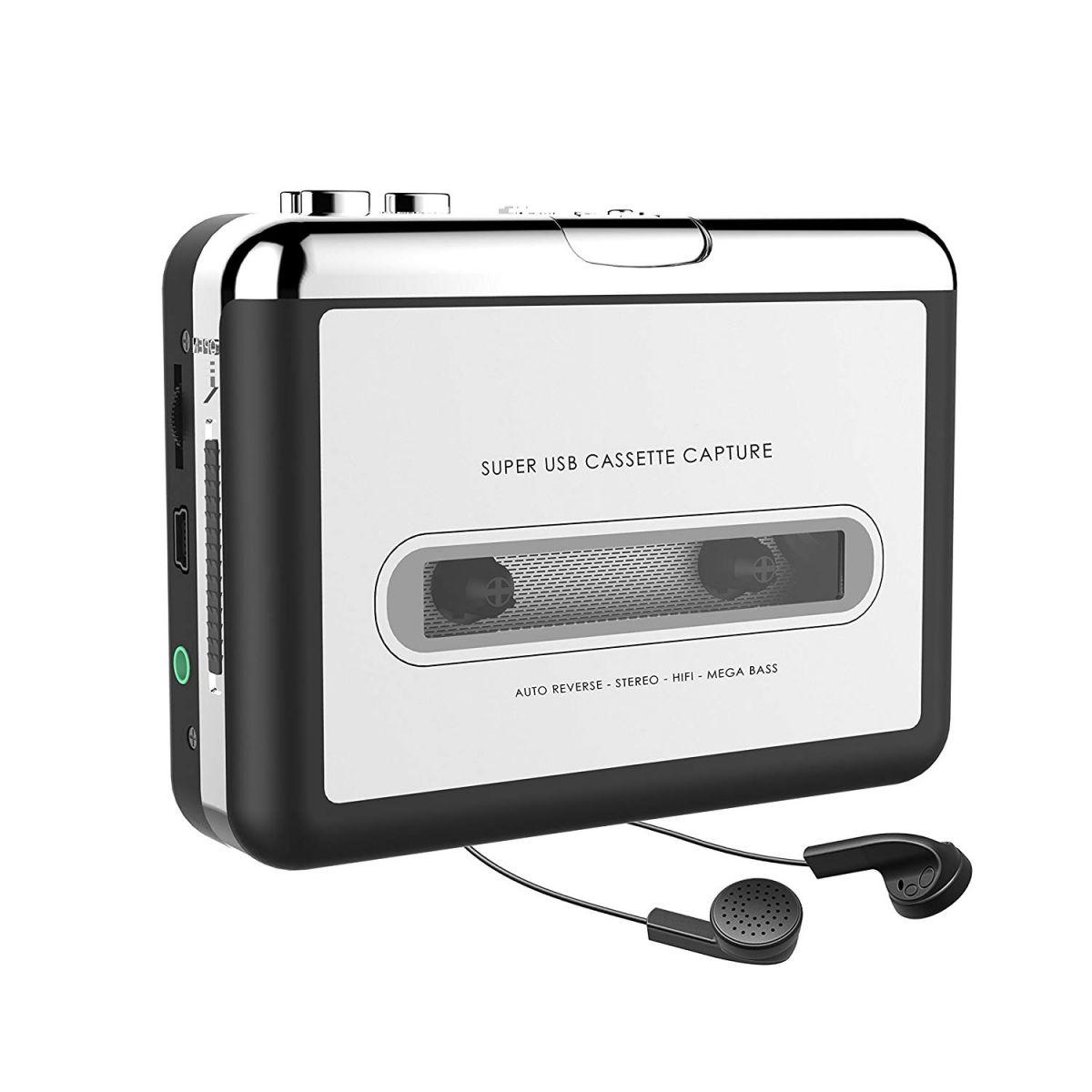Портативный кассетный плеер с АЦП Dansrue Portable USB Cassette Player