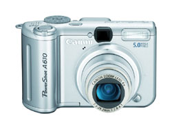 Цифровая фотокамера Canon PowerShot A610
