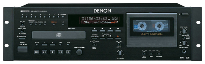 CD-проигрыватель/кассетная дека Denon DN-T625