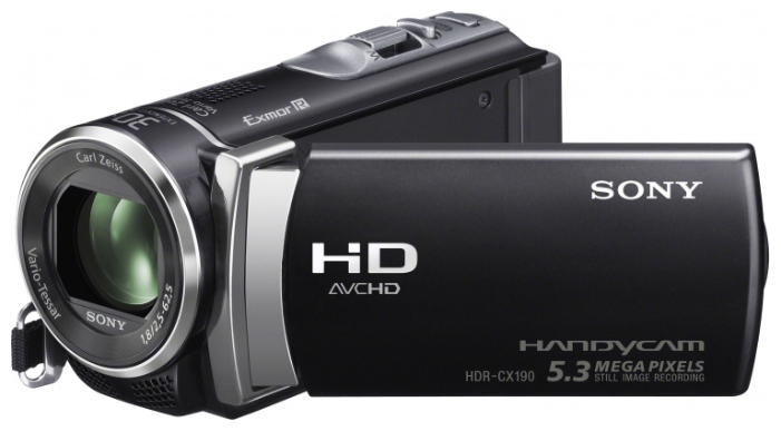 HD-видеокамера Sony  HDR-CX190E
