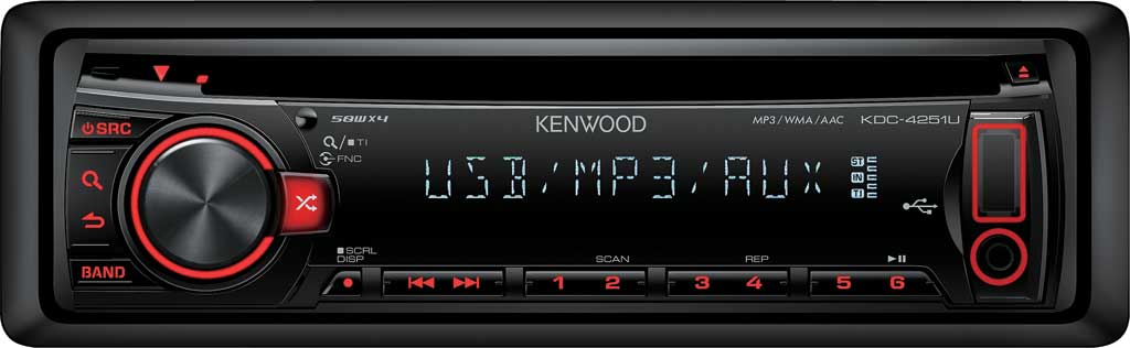 MP3/CD-ресивер Kenwood KDC-4251URY