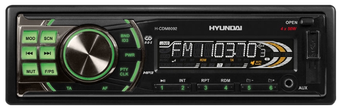 CD/MP3-ресивер  Hyundai  H-CDM8092 