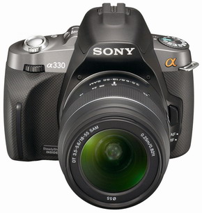 Цифровая зеркальная фотокамера Sony DSLR-A330L (DT 18-55 kit)