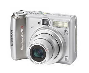 Цифровая фотокамера Canon PowerShot A570 IS