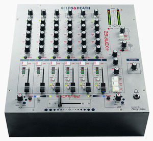 Шестиканальный микшерный пульт Allen&Heath XONE:62