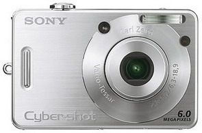 Цифровая фотокамера Sony Cyber-Shot DSC-W50