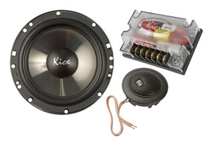 Компонентные акустические системы Kicx ICQ 6.2