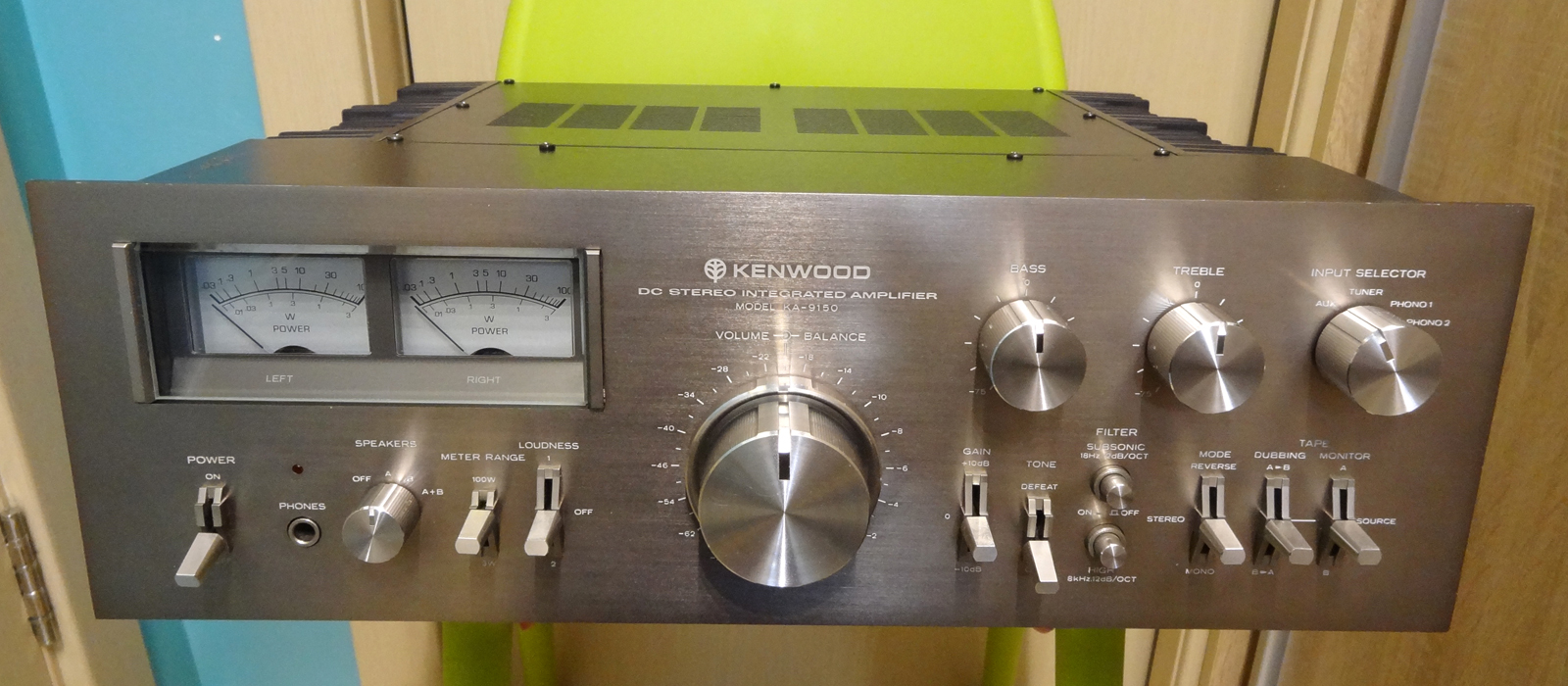 Автомобильный усилитель kenwood