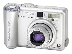 Цифровая фотокамера Canon PowerShot A75