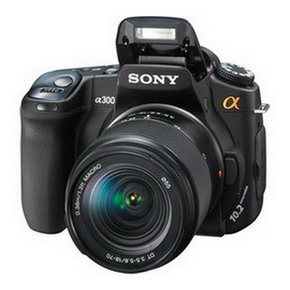 Цифровая зеркальная фотокамера Sony DSLR-A300K (DT 18-70 kit)