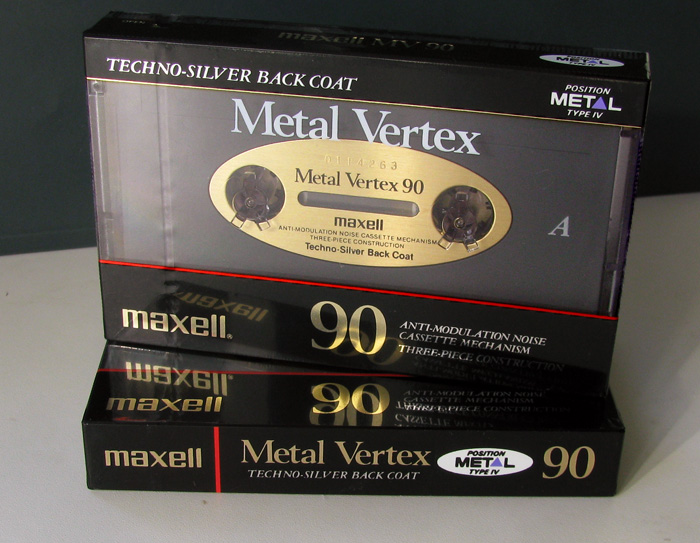 кассета maxell METAL Vertex 90 | Hi-Fi.ru