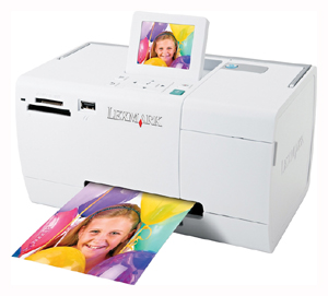 Портативный фотопринтер Lexmark P350