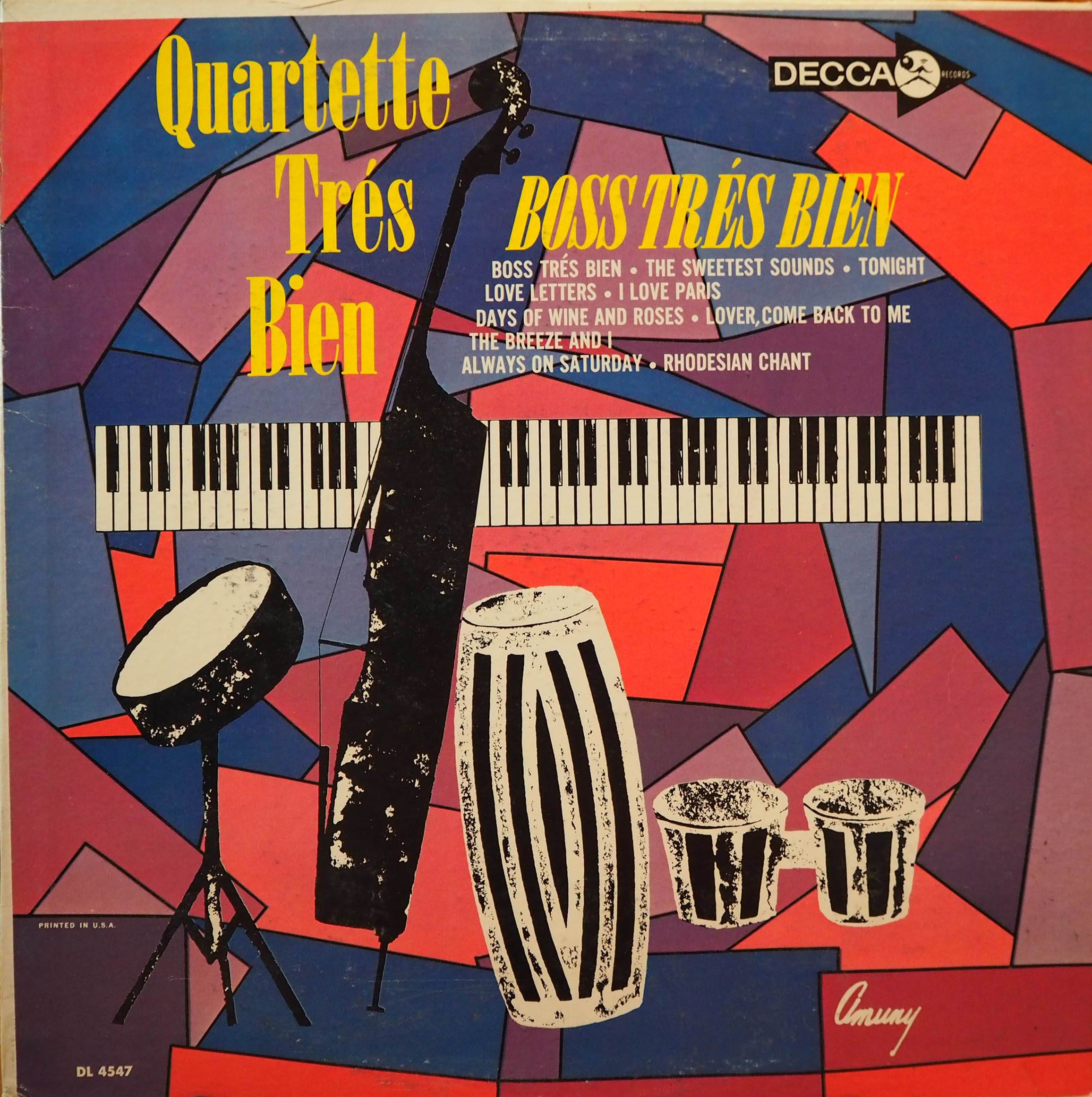 Галерея диск. Quartette tres bien – Spring into Spring (1965).