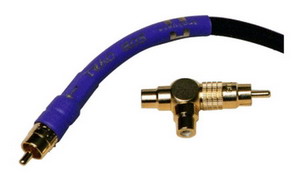 Кабель для сабвуфера Analysis-Plus Sub Oval T 1 ft/0.3 m