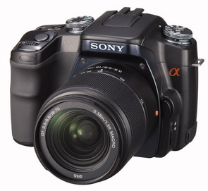 Цифровая зеркальная фотокамера Sony DSLR-A100K (DT 18-70 kit)