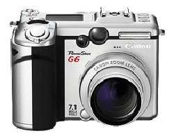 Цифровая фотокамера Canon PowerShot G6