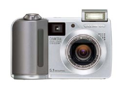 Цифровая фотокамера Olympus Camedia C-55 Zoom