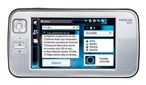 Коммуникатор Nokia N800