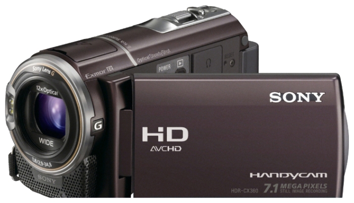 HD-видеокамера Sony  HDR-CX360E 
