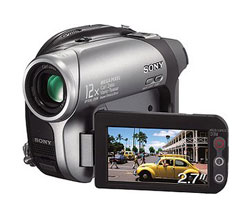 Цифровая видеокамера Sony DCR-DVD202