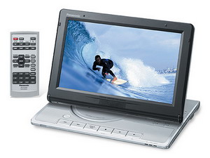 Портативный DVD-проигрыватель Panasonic DVD-LX110EE-S
