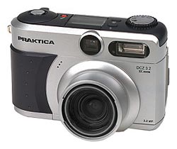 Цифровая фотокамера Praktica DCZ 3.2