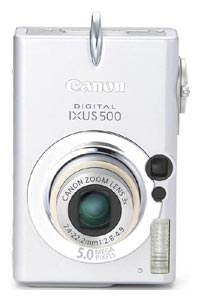 Цифровая фотокамера Canon Digital IXUS 500