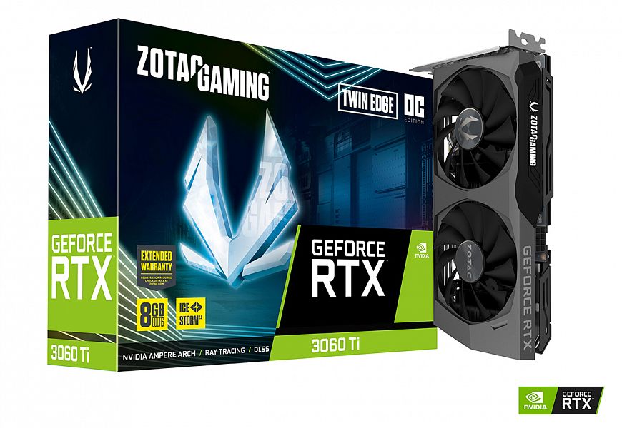 ZOTAC GeForce RTX 3060 Ti – новая видеокарта на платформе NVIDIA Ampere