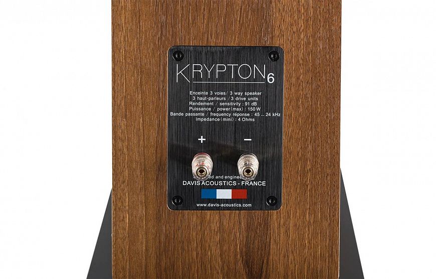 Davis Krypton 6 — трехполосные напольные акустические системы из Франции