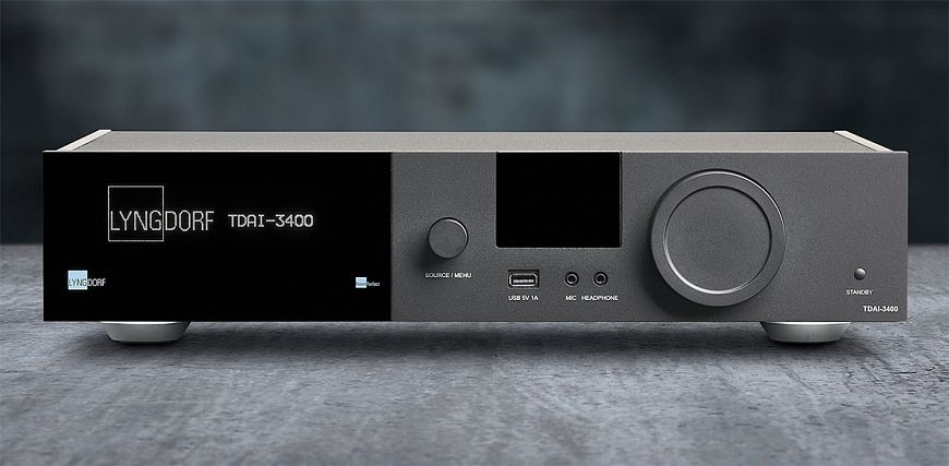 Усилитель Lyngdorf TDAI-3400 теперь поддерживает TIDAL Connect