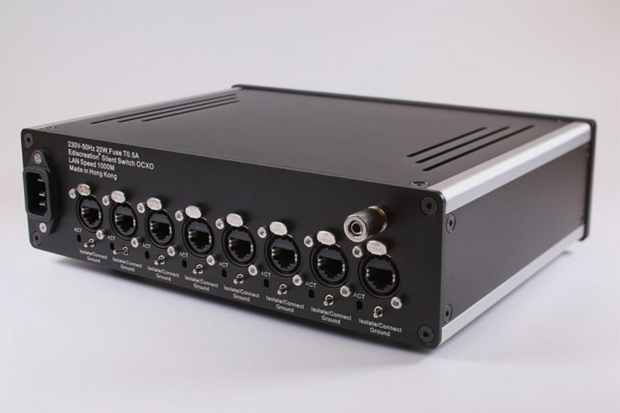 Ethernet-коммутатор N&E Audio Silent Switch OCXO 