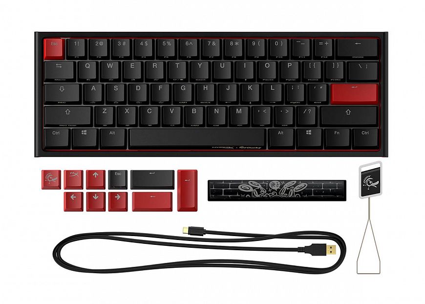 Игровая механическая клавиатура HyperX x Ducky One 2 Mini