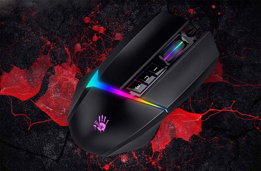 Bloody W60 Pro — геймерская мышь с RGB-подсветкой