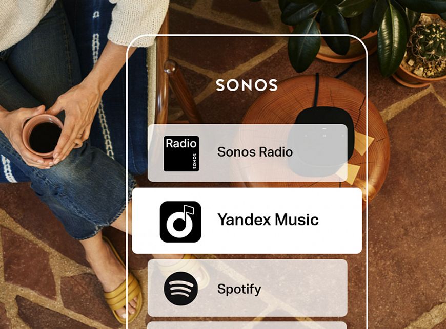 «Яндекс.Музыка» теперь на технике Sonos