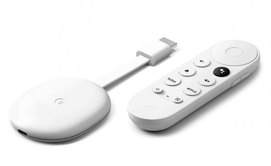 4. Google Chromecast c Google TV