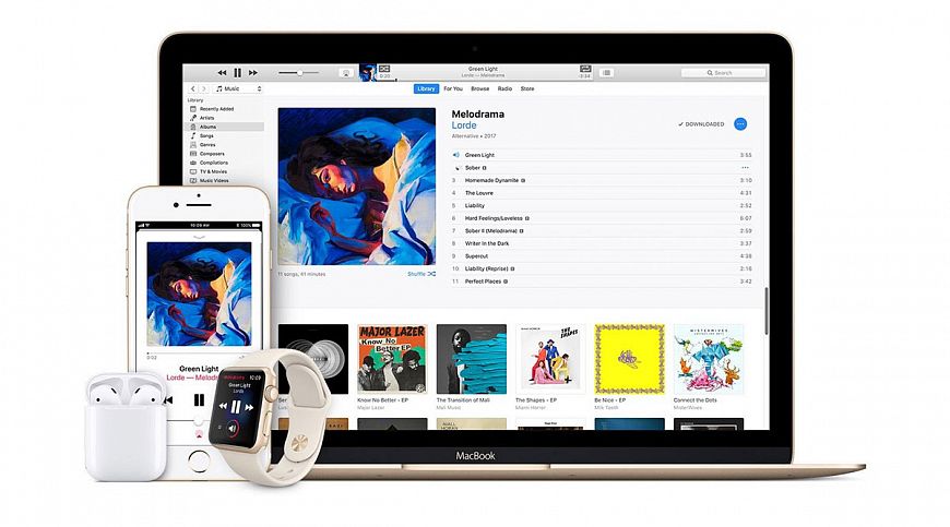 Apple Music теперь на умных телевизорах Samsung