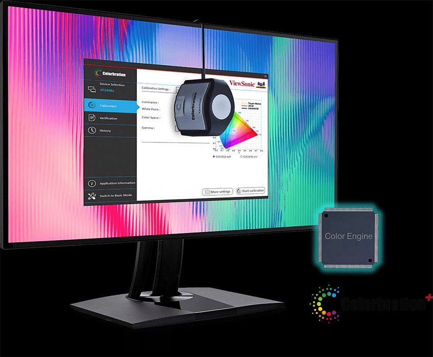 ViewSonic ColorPro VP68a — мониторы, аттестованные и одобренные Pantone