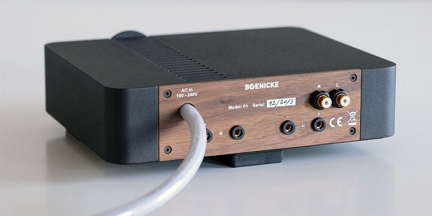 Стереофонический усилитель мощности Boenicke Audio p1