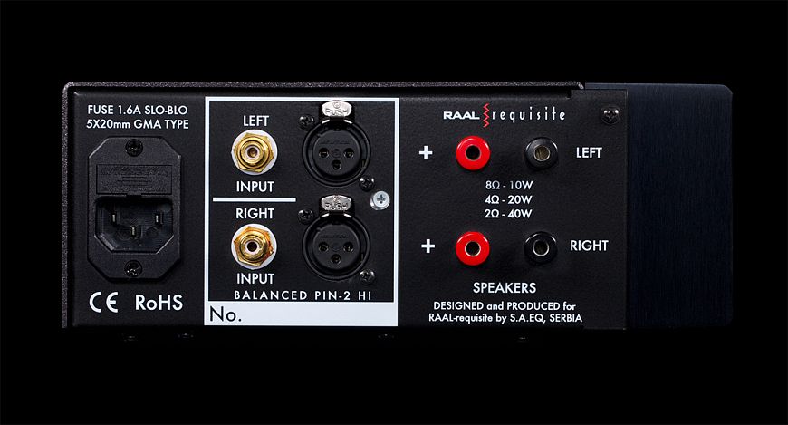 RAAL-Requisite HSA-1b — усилитель для ленточных наушников SR1a