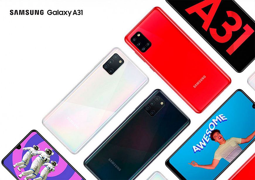 Смартфоны Galaxy A31 и Galaxy A41 от Samsung