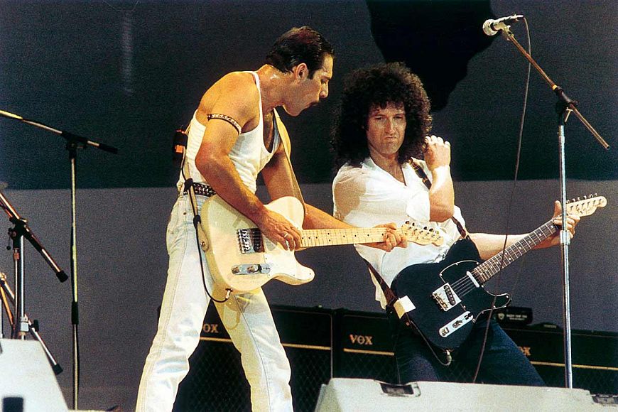 Самая популярная музыкальная видеозапись — выступление Queen на Live Aid